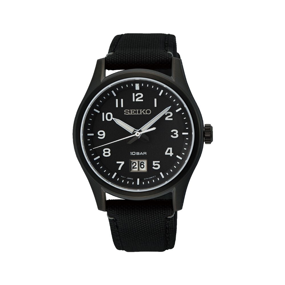 Montre Seiko Sport Noir - Fête des pères Homme | Marc Orian