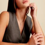 Pendentif Chastity Or Jaune Oxyde De Zirconium - Pendentifs Femme | Marc Orian