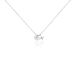 Collier Pluton Argent Blanc Oxyde De Zirconium - Colliers avec pierres Femme | Marc Orian