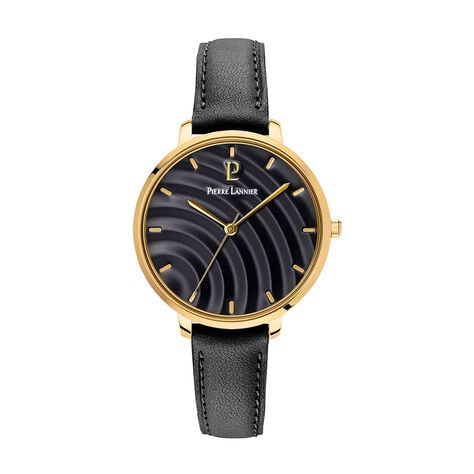 Montre Pierre Lannier Betty Noir - Montres étanches Femme | Marc Orian