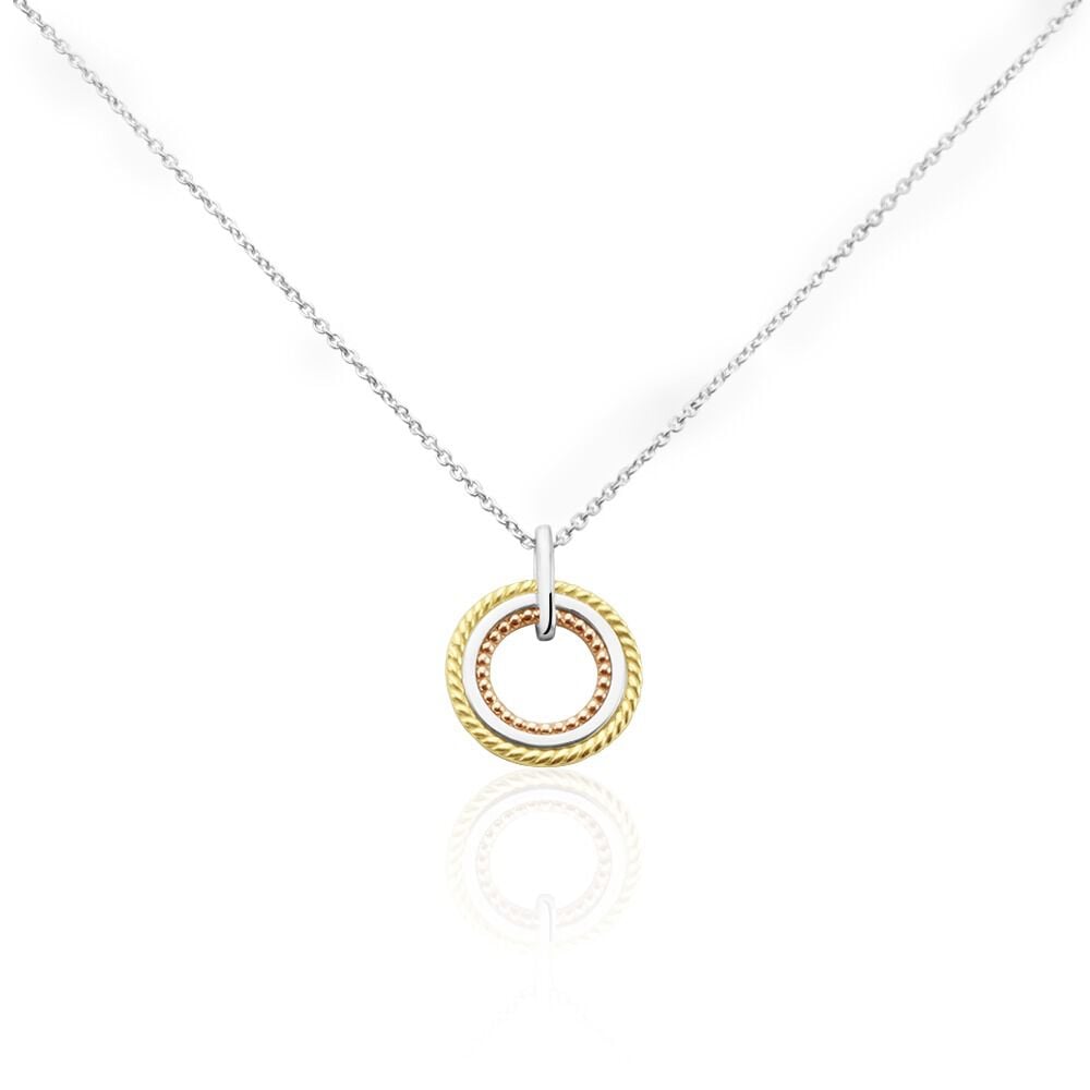 Collier Argent Tricolore Cainnech - Colliers Femme | Marc Orian