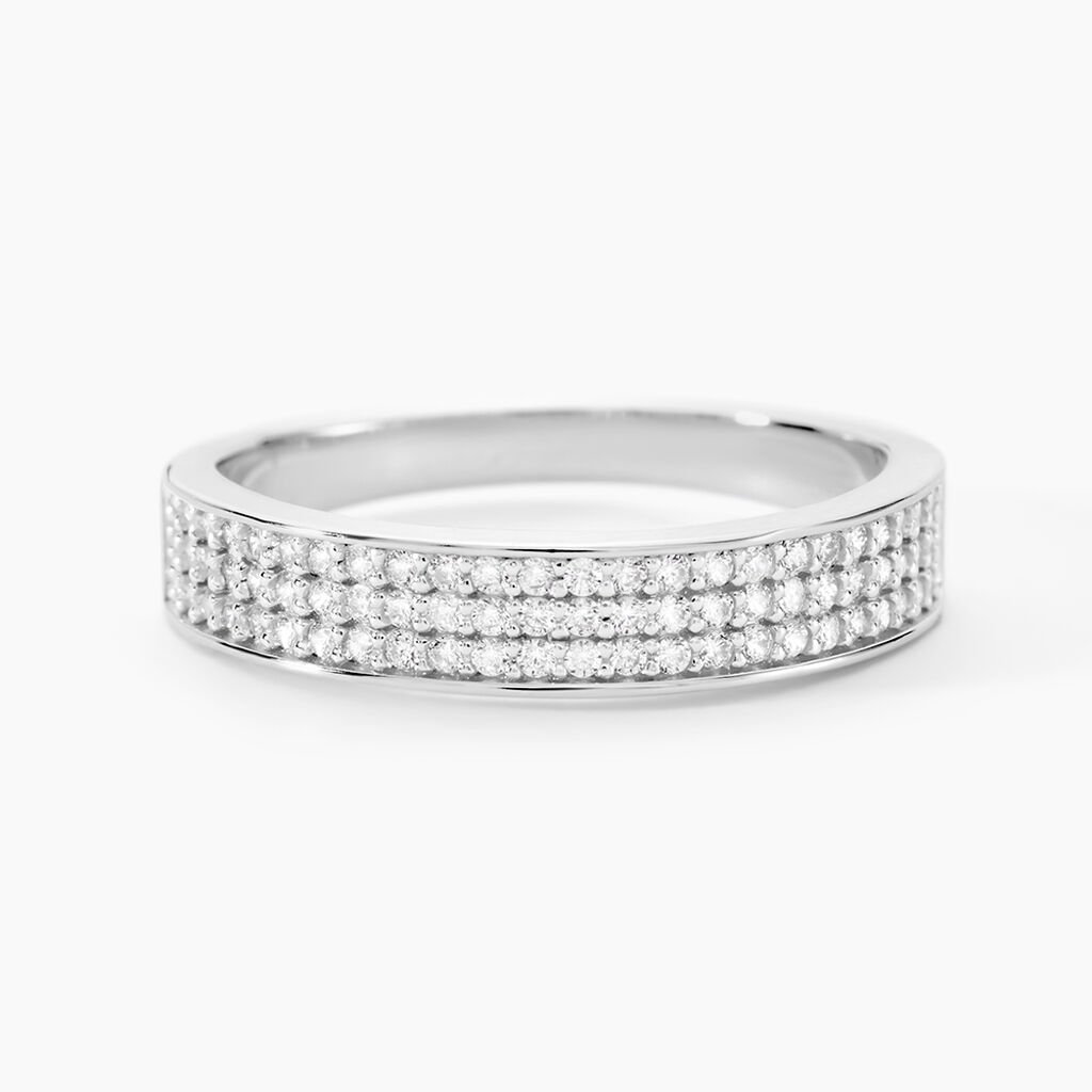 Bague Kaycee Argent Blanc Oxyde De Zirconium - Bijoux fantaisie Femme | Marc Orian