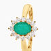 Bague Vladimir Or Jaune Emeraude Diamants - Bagues vintage Femme | Marc Orian