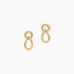 Boucles D'Oreilles Pendantes Elanna Plaqu&eacute; Or Jaune - Pendantes Femme | Marc Orian