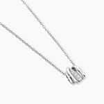 Collier Edna Argent Blanc Oxyde De Zirconium - Colliers avec pierres Femme | Marc Orian