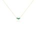 Collier Josslyn Or Jaune Emeraude - Colliers avec pierres Femme | Marc Orian
