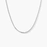 Collier Maille Argent Claudine - Colliers fantaisie Homme | Marc Orian