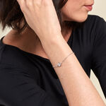 Bracelet Cyllene Argent Blanc Oxyde De Zirconium - Bracelets fantaisie Femme | Marc Orian