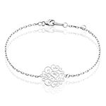 Bracelet Clara Argent Blanc - Bracelets fantaisie Femme | Marc Orian