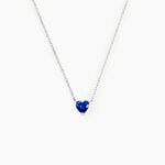 Collier Kelvyn Argent Blanc Oxyde - Colliers avec pierres Femme | Marc Orian