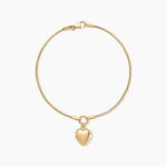 Bracelet Big Love Or Jaune - Bracelets cha&icirc;nes Femme | Marc Orian