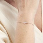 Bracelet Angel Argent Blanc Oxyde De Zirconium - Bracelets fantaisie Femme | Marc Orian