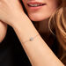 Bracelet Dodie Or Blanc Oxyde De Zirconium - Bracelets chaînes Femme | Marc Orian