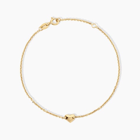 Bracelet Polly Argent Dor&eacute; A L'Or 750/1000 Oxyde De Zirconium - Bracelets cha&icirc;nes Femme | Marc Orian