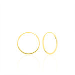 Cr&eacute;oles Muses Or Jaune - Cr&eacute;oles Femme | Marc Orian