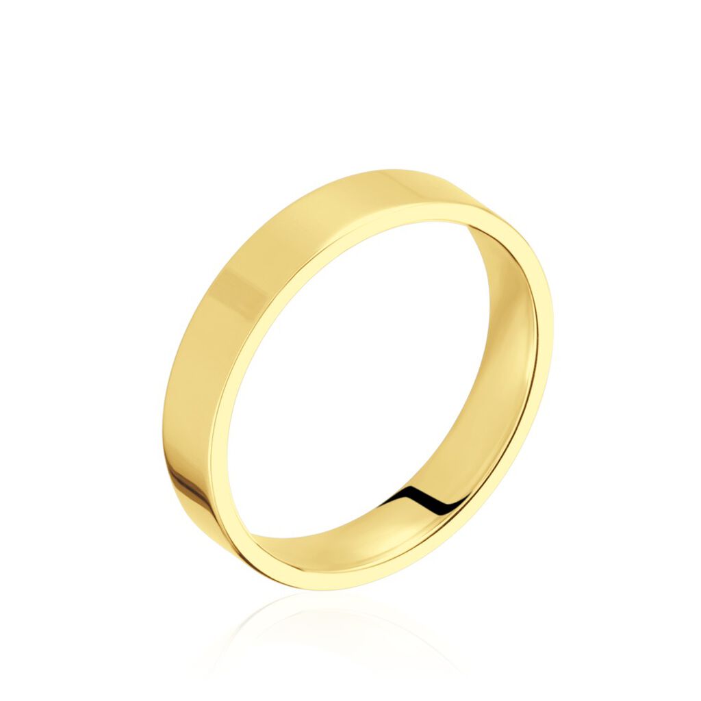 Alliance Or Jaune Gaaia Ruban Confort - Alliances personnalisées Femme | Marc Orian