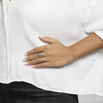 Bague Hans Plaqu&eacute; Or Oxyde Pierre - Bagues avec pierre Femme | Marc Orian