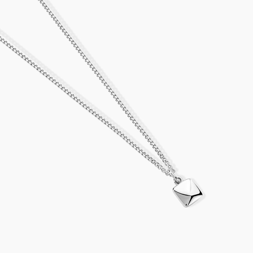 Collier Zac Argent Blanc - Colliers fantaisie Homme | Marc Orian