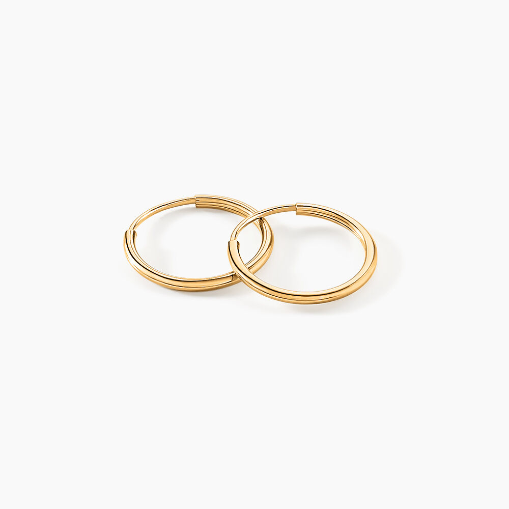 Cr&eacute;oles Dominae Or Jaune - Cr&eacute;oles Femme | Marc Orian