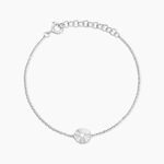 Bracelet Argent Valente Oxydes De Zirconium - Bracelets Medailles Femme | Marc Orian
