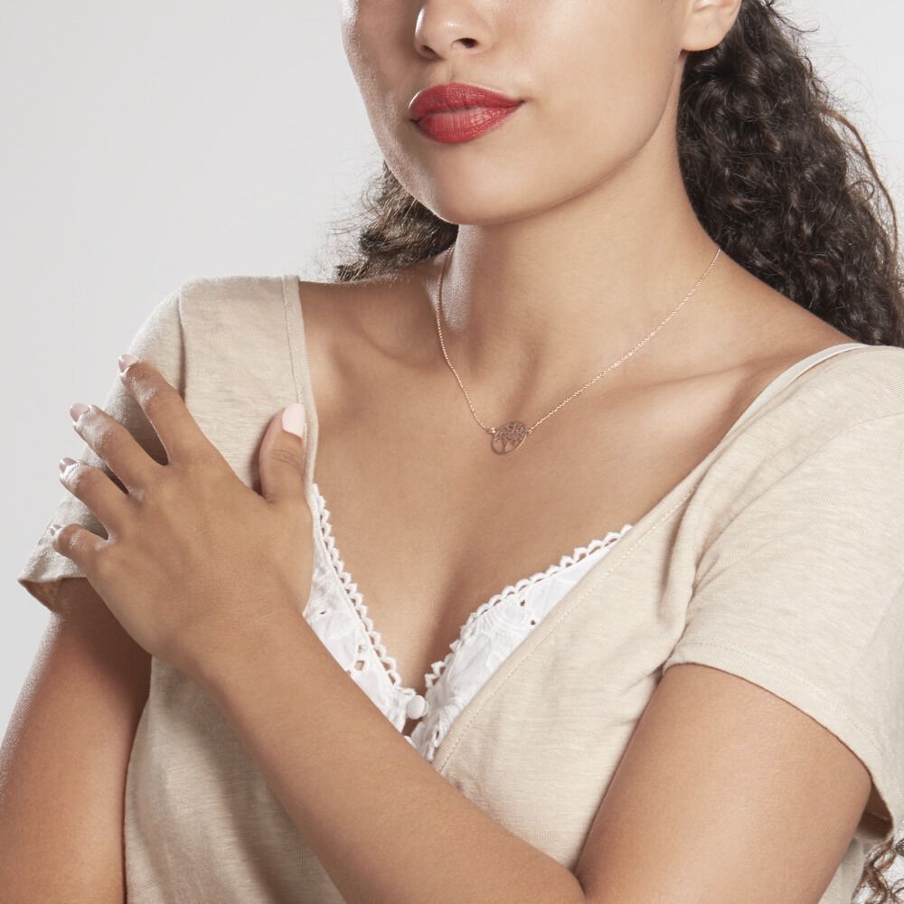 Collier Marijan Argent Rose - Colliers ete Femme | Marc Orian
