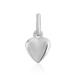 Pendentif Eudocie Coeur Lisse Or Blanc - Pendentifs Famille | Marc Orian