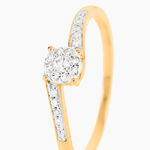 Bague Biagino Or Jaune Diamant - Solitaires Femme | Marc Orian