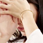 Bracelet Jonc Anaisaae Torsade Or Jaune - Bracelets joncs Femme | Marc Orian