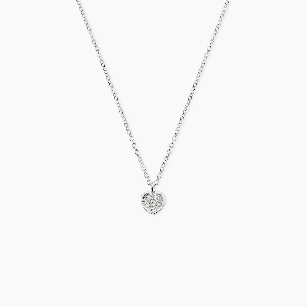Collier Zilla Argent Blanc - Colliers fantaisie Femme | Marc Orian