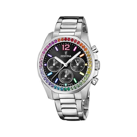 Montre Festina Boyfriend Noir - Montres &eacute;tanches Femme | Marc Orian