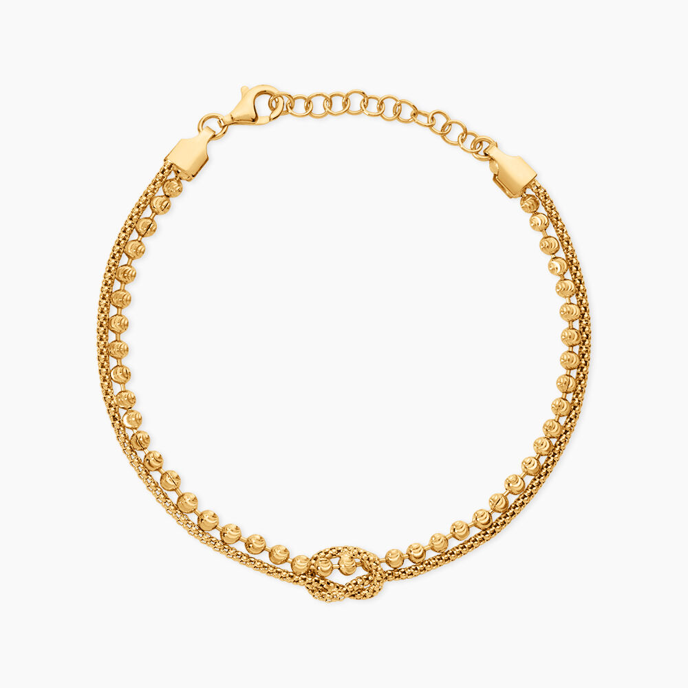 Bracelet Damaris Argent Dor&eacute; A L'Or 750/1000 - Bracelets cha&icirc;nes Femme | Marc Orian