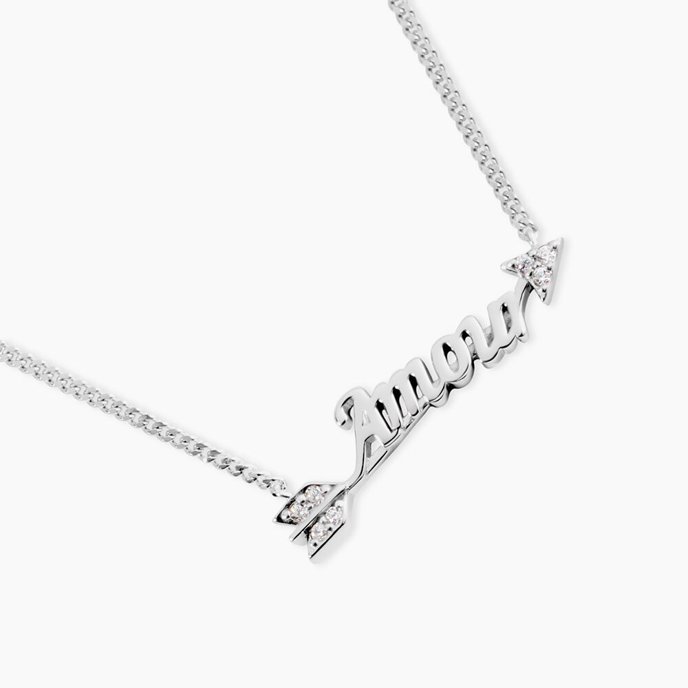 Collier Argent Ronky Oxydes De Zirconium - Colliers avec pierres Femme | Marc Orian