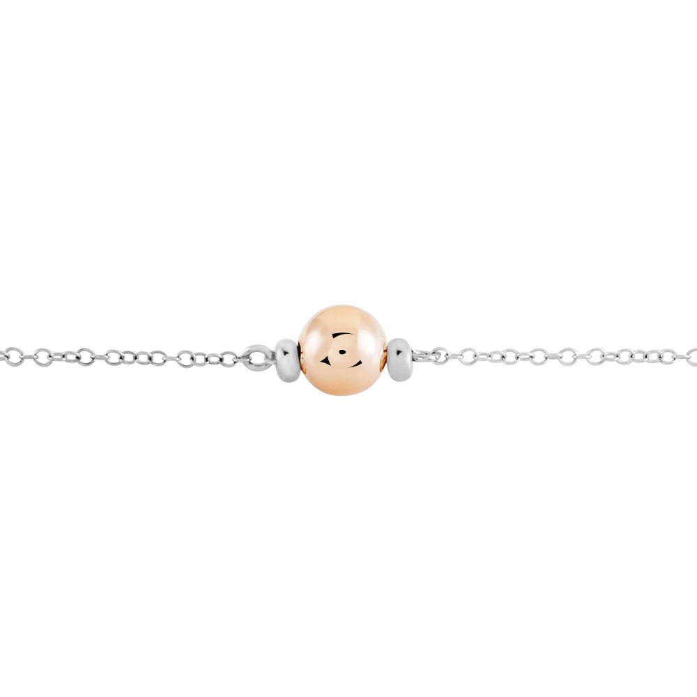 Bracelet Argent Bicolore Pelage - Bracelets chaînes Femme | Marc Orian