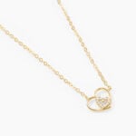 Collier Duilio Or Jaune Oxyde De Zirconium - Colliers avec pierres Femme | Marc Orian