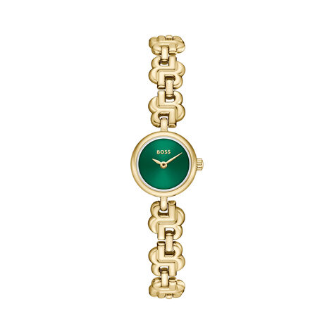 Montre Hugo Boss Double B Dressy Vert - Montres &eacute;tanches Femme | Marc Orian
