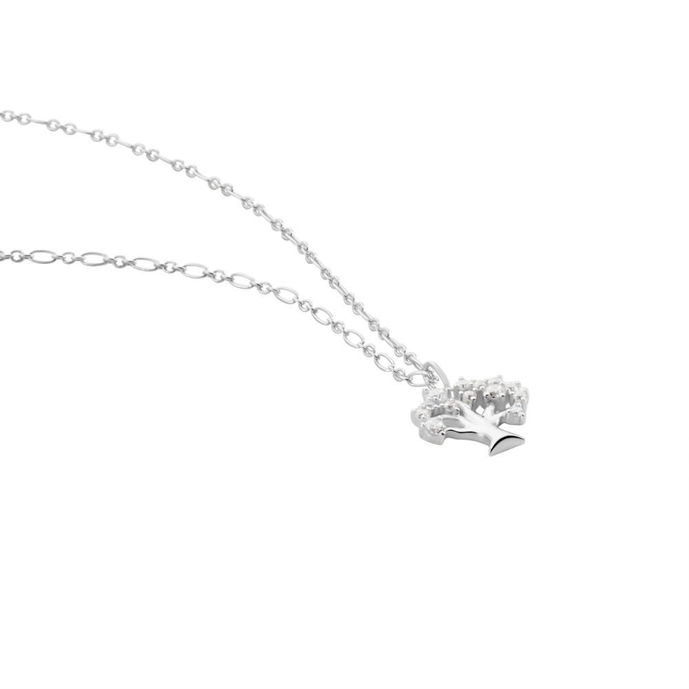 Collier Kozue Argent Oxyde De Zirconium - Colliers avec pierres Femme | Marc Orian