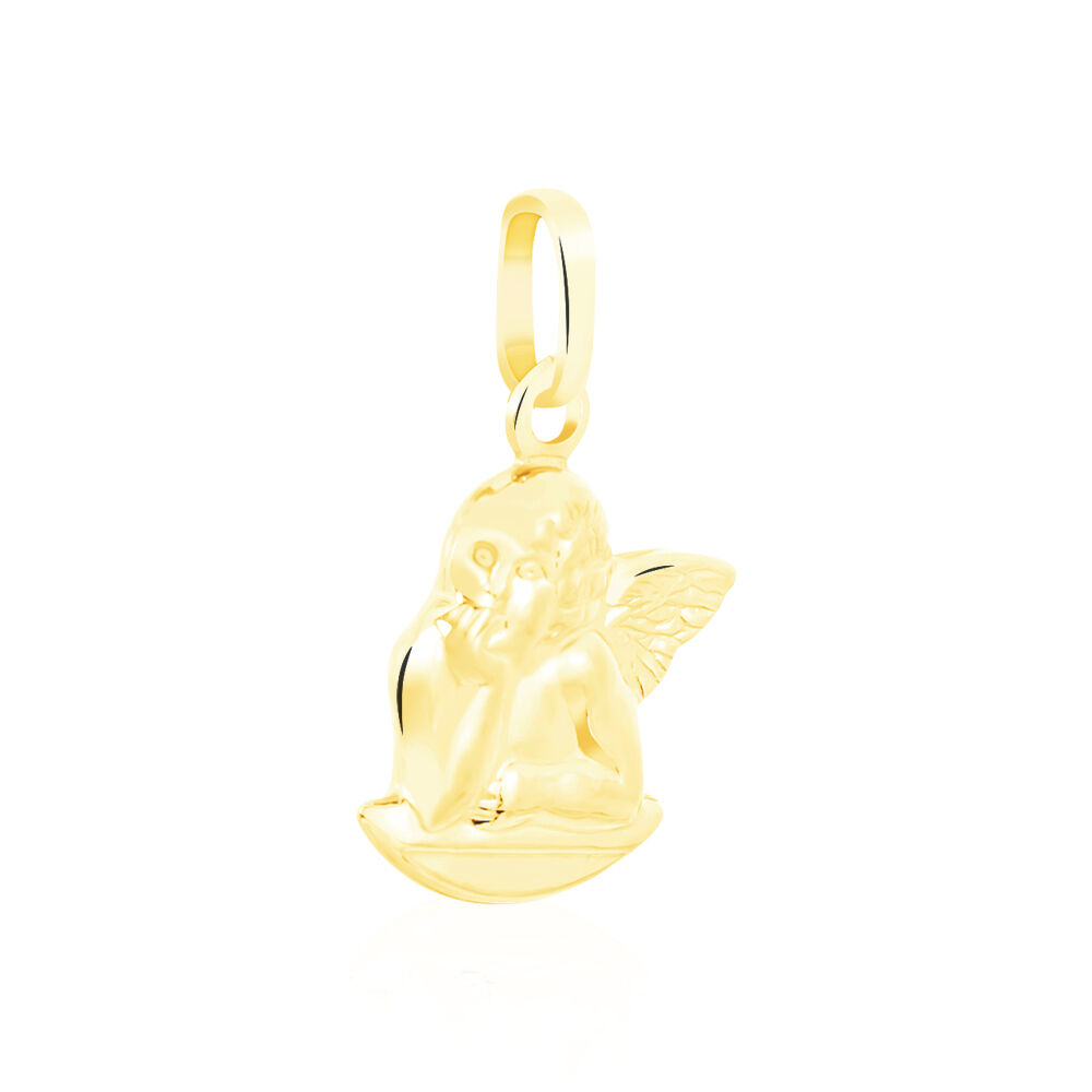 Pendentif Ange Endormi Or Jaune - Pendentifs Famille | Marc Orian