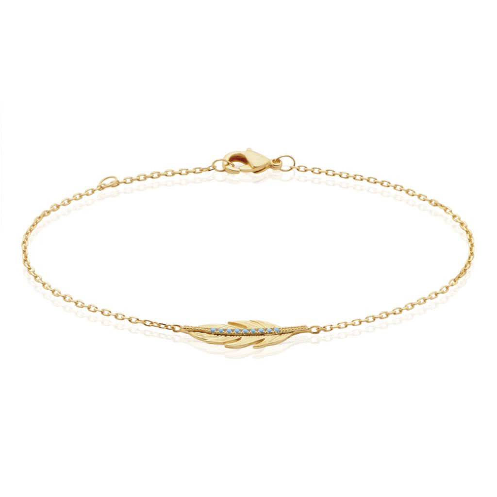 Bracelet Plaqué Or Raynal Pierres Artificielles - Sélection Bohème Femme | Marc Orian