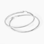 Cr&eacute;oles Or Blanc Rond - Cr&eacute;oles Femme | Marc Orian