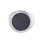 Chevali&egrave;re Phebus Him Acier Blanc - Bijoux fantaisie Homme | Marc Orian