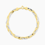 Bracelet Elae Argent Bicolore - Bracelets fantaisie Femme | Marc Orian