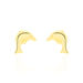 Boucles D'oreilles Puces Fulvie Dauphin Or Jaune - Puces Femme | Marc Orian