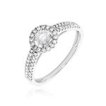 Bague Or Blanc Natanaele Diamants - Solitaires Femme | Marc Orian