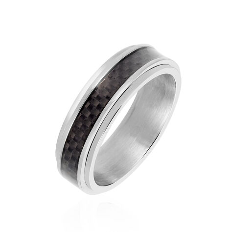 Bague Acier Bicolore - Bague fantaisie Homme | Marc Orian