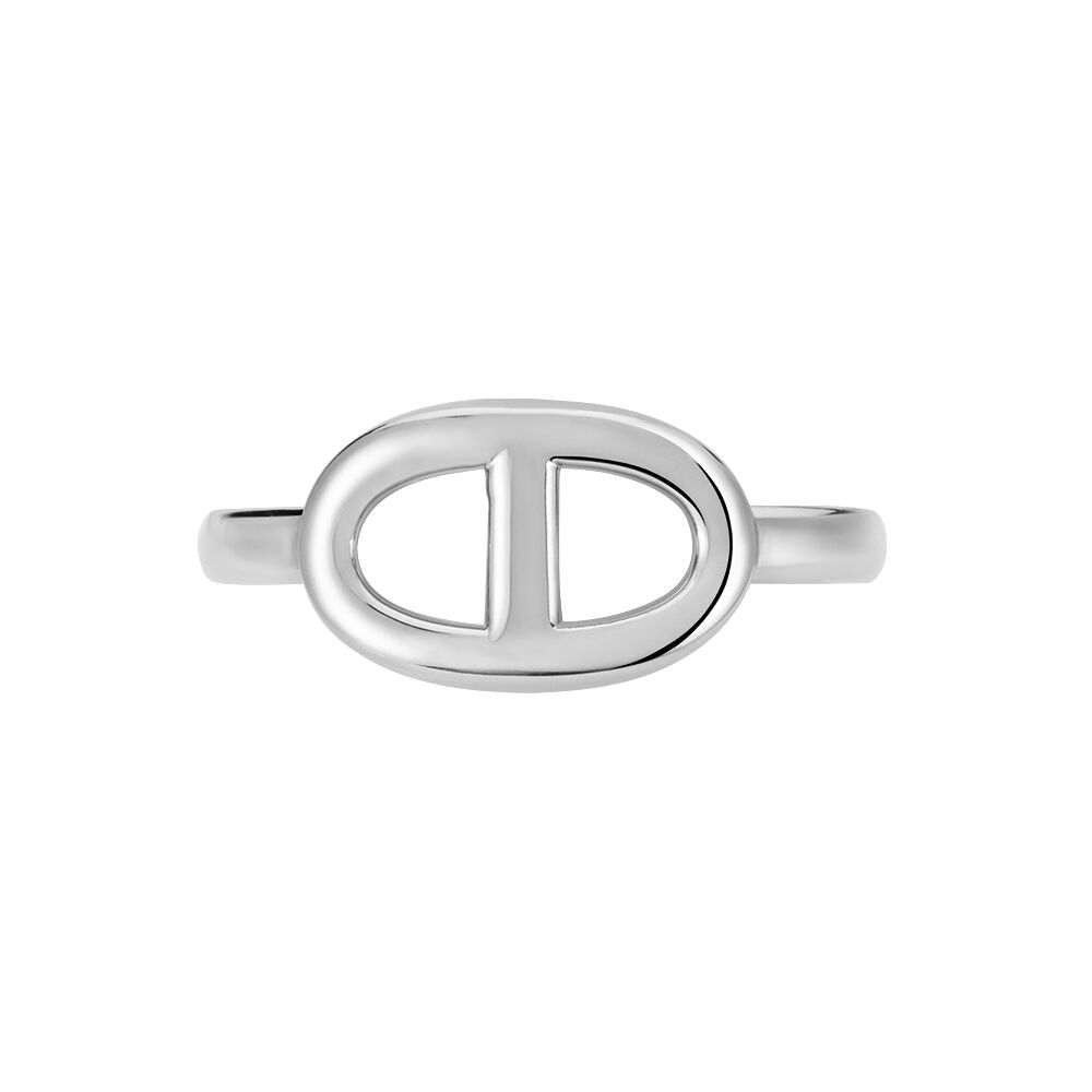 Bague Severijn Argent Blanc - Bagues Femme | Marc Orian