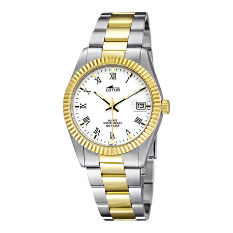 Montre Lotus Excellent Blanc - Montres classiques Homme | Marc Orian
