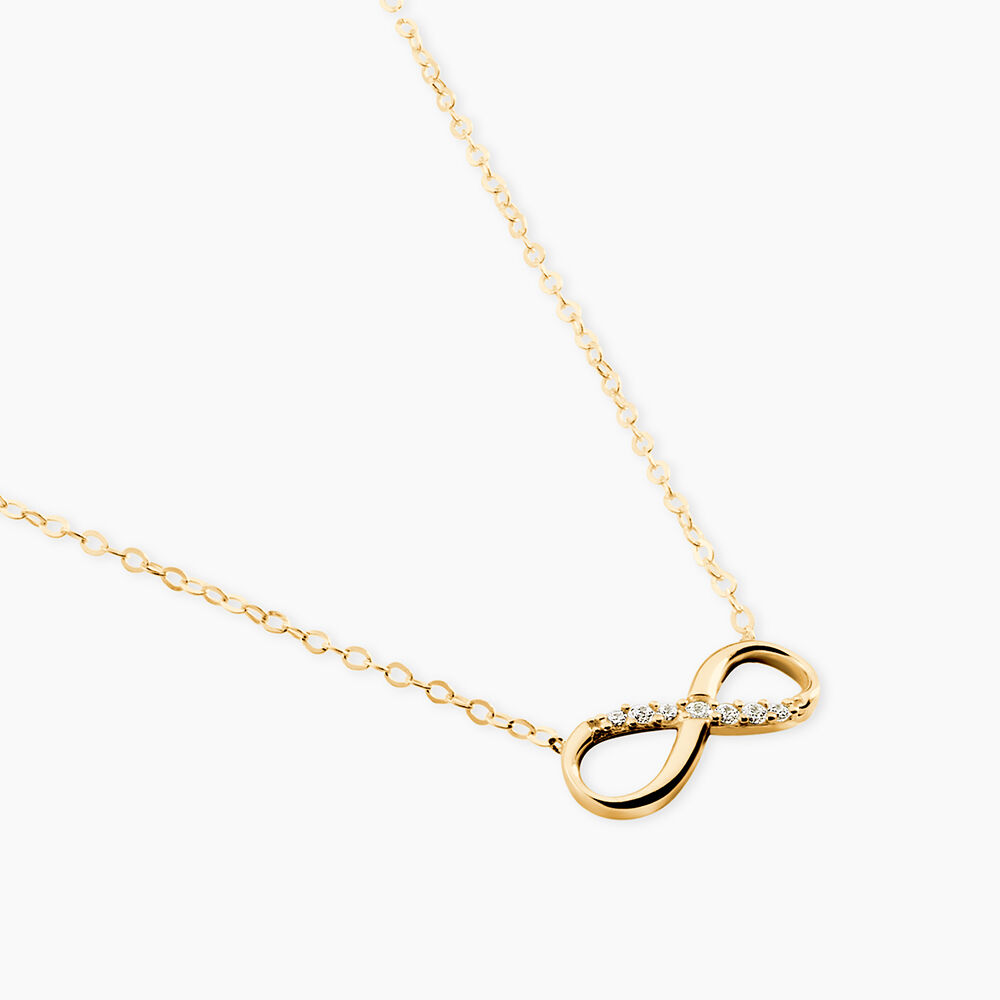 Collier Or Jaune Rosius Oxydes De Zirconium - Colliers avec pierres Femme | Marc Orian