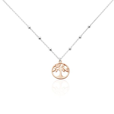 Collier Argent Bicolore Teodors - Colliers Femme | Marc Orian