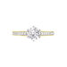 Bague Solitaire Or Jaune Telesphore Oxyde De Zirconium - Solitaires Femme | Marc Orian