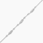 Bracelet Violka Argent Blanc - Bracelets fantaisie Femme | Marc Orian